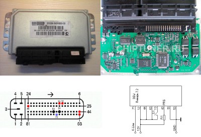 Неполадка электронного блока управления двигателем (ЭБУ, ЭСУД, контролёр)